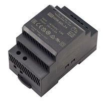 Блок питания на DIN-рейку DC-DC (24V / 2.5A / 60W) Mean Well (DDR-60L-24)