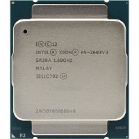 Процессор Intel Xeon E5-2603V3 (6C/6T,15M Cache, 1.60 GHz,6.4GT/s,TDP85W) LGA2011-3 PCMARK5179/934