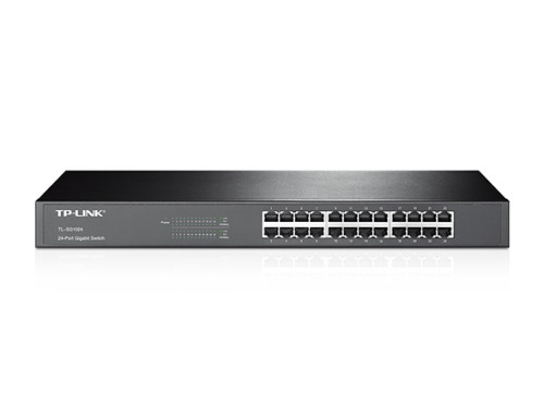 Коммутатор TP-Link TL-SG1024, 24-портов, 24 порта RJ45 10/100/1000 Мбит/с, 1U 19 -дюймовый