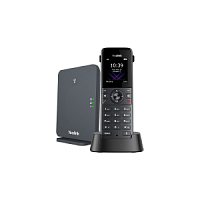 DECT-система Yealink W73P (база W70B+трубка W73H) до 10 SIP-аккаунтов, до 10 трубок, до 20 вызовов 