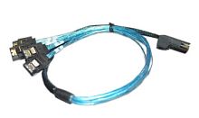Кабель SAS SFF-8087 to 4 SATA 1M