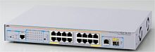 Коммутатор Allied Telesis CentreCOM FS917M-PS 16x10/100 POE/+1SFP Gbit