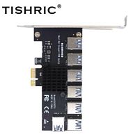 Плата концентратора PCI-e x1 -> 7x USB 3.0
