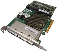 Контроллер HP Smart Array P822 2GB cache, SAS 2xSFF8087 4xSFF8088 PCI-E 6G 0-1-5-6 P/N:643379-001