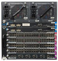 Модульный коммутатор Cisco Catalyst 4507R комплектность: 96x 1Gbit PoE+96Gbit+6SFP