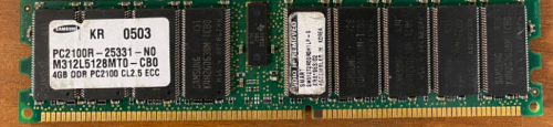 Модуль памяти DIMM DDR-I 4Gb PC2100R registred (266MHz) 