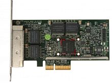 Сетевая карта Broadcom 5719 4x Gigabit ETH Port Low-profile DELL D/PN 0KH08P PCI-e 4x