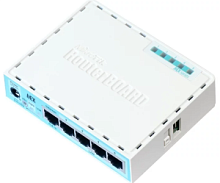 Маршрутизатор Mikrotik hEX RB750Gr3, 5 портов 10/100/1000, процессор 880MHz, 256RAM, 16Flash