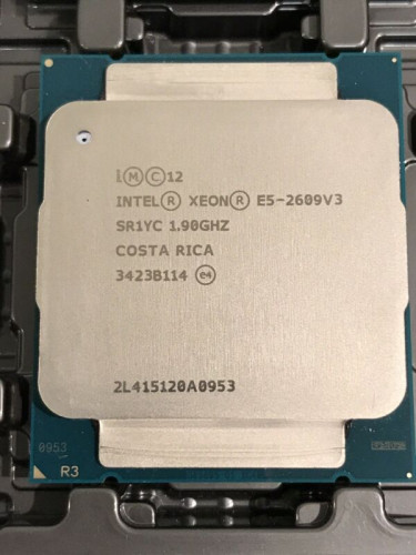 Процессор Intel Xeon E5-2609V3 (6C/6T,15M Cache, 1.60 GHz,6.4GT/s,TDP85W) LGA2011-3 