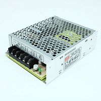 Блок питания 88-264V AC-> 24V(21.8..26.4V)DC, 3,2A, 75W MeanWell RS-75-24, 129*98*38мм