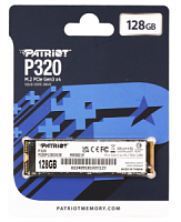 Диск SSD 128GB M.2 2280 NVME PATRIOT P320 P320P128GM28 TLC 