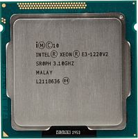 Процессор Intel Xeon E3-1220 (4C/4T,3.10 GHz,8M Cache,80W) socket LGA1155 Mark:6072/1713