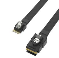 Кабель Slim SAS (SFF8654-4i) to Mini SAS (SFF8087) 1м