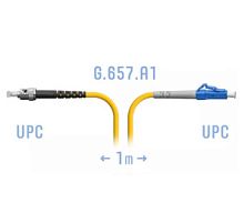 Патч-корд оптический LC-ST UPС SM Simplex 1 метр 