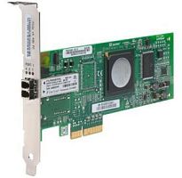 Контроллер Qlogic QLE2460-CK 4Gb Single Port FC HBA, x4 PCIe, LC multi-mode Hi-Prof