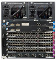 Модульный коммутатор Cisco Catalyst 4507R комплектность: 96x 1Gbit PoE+96Gbit+6SFP