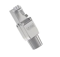 Коннектор RJ45/8P8C под витую пару, Кат.6А 10GB KJ20-6A (экранированный) безинструментальный 