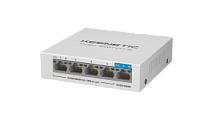 Коммутатор неуправляемый Keenetic PoE+ Switch 5(KN-4610) 1x1G Eth + 4x1G PoE(802.3at)60W