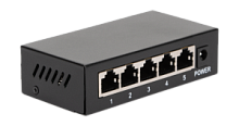 Коммутатор неуправляемый NETLAN (NLS-115P) 5x10/100 RJ45, 4xPoE (af/at) 48W