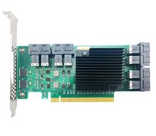 Расширитель(Expander) NVME CEACENT ANU28PE16 8x SFF8643 NVME аппаратная функция bifurcation