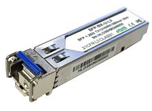 Модуль SFP WDM LC, дальность до 3км (6dB), TX1310нм/RX1550(HP firmware)