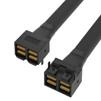 Кабель Mini SAS HD (SFF8643-8i) to Mini SAS HD (SFF8643-8i) 1м