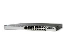 Коммутатор Cisco Catalyst WS-C3750X-24T-S  Layer 3, 24x1GE, 2x10G(Option),2x PSU Hot-Swap