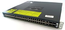 Коммутатор Cisco Catalyst WS-C4948-S Layer 3, 48xGE, 4xSFP, 2x HS PSU