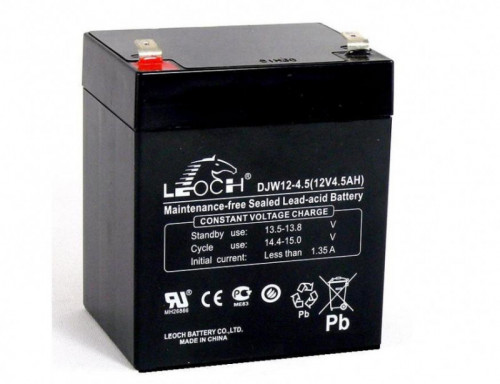 Аккумуляторная  батарея LEOCH DJW 12-5,4 12V, 5.4Ah свинцово-кислотная