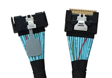 Кабель MCIO (SFF1016-8i) to Slim SAS LP (SFF8654-8i) 0.8м NVME