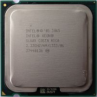 Процессор Intel Xeon 3065 4M Cache, 2.33 GHz, 1333 MHz,65W s775 Mark:1504/864