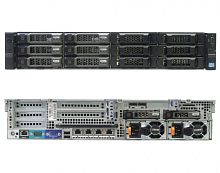 Сервер 2U DELL PowerEdge R720XD 12x3,5"+2x2.5/x2 Xeon 2690/256GB RAM/74TB/x2 1100W