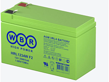 Аккумуляторная  батарея WBR HRL1234W F2 12V, 9Ah свинцово-кислотная
