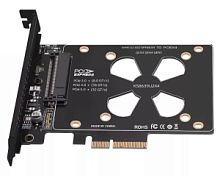 Адаптер SSD дисков формат U.2 SFF8639 ->PCIE 4,0 4x Lane Hi-Profile