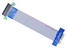 Удлинитель конвертор PCI-Express PCI-e 4x->4x гибкий шлейф 20см