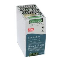 Блок питания на DIN-рейку AC-DC (24V / 10A / 240W) Mean Well (SDR-240-24)