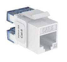 Модуль-вставка C267 типа Keystone, Кат.6 (Класс E), 250МГц, RJ45/8P8C, 110/KRONE, T568A/B, неэкран