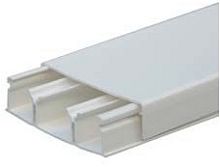 075001S Кабельный канал 75x20х2000мм с перегородками (белый), цена 1 м/п. 075001S Кабельный канал 75x20х2000мм с перегородками (белый), цена 1 м/п.