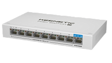 Коммутатор неуправляемый Keenetic PoE+ Switch 9(KN-4710) 1x1G Eth + 8x1G PoE(802.3at) PoE120W