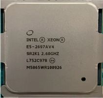 Процессор Intel Xeon E5-2697AV4 (16C/32T, 40M, 2.6/3.6GHz,145W) LGA2011-3 PCMARK:21739/2100