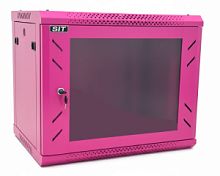 Шкаф 19" 9U SIT-WM092PK телекоммуникационный настенный размеры(ШхГхВ) 600*450*501мм, розовый Шкаф 19" 9U SIT-WM092PK телекоммуникационный настенный размеры(ШхГхВ) 600*450*501мм, розовый