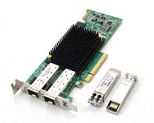 Контроллер Fibrechannel Emulex LPe16002 16G Dual port PCI-E  New