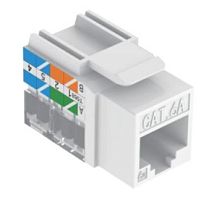 Модуль-вставка C265-6A типа Keystone, Кат.6А,10Gb, 250МГц, RJ45/8P8C, 110/KRONE, T568A/B, неэкран