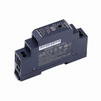 Блок питания на DIN-рейку AC-DC (5V / 2.4A / 12W) Mean Well (HDR-15-5)