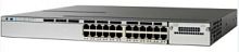 Коммутатор Cisco Catalyst WS-C3750X-24P-E L3, 24x1GE PoE 802.3at, (4x1G SFP / 2x10G),2x PSU Hot-Swap
