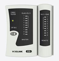 Кабельный тестер VCE GJ468, UTP/STP, RJ45, RJ12,RJ11,