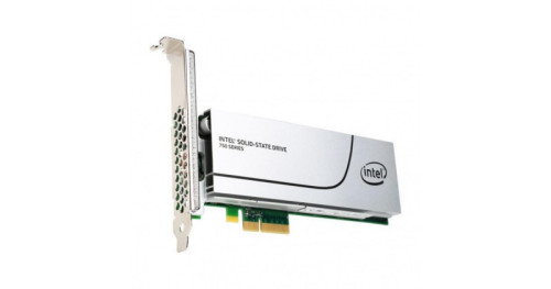 Диск SSD NVMe PCI-e 1.2TB Intel SSDPEDMW012T4 750 Series MLC PCI-E 290Kiops used 97% остаток