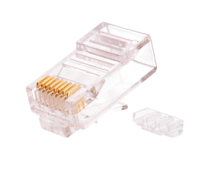 Коннектор NIKOMAX RJ45/8P8C под витую пару, Кат.6 (Класс E), покрытие 50мкд, универсальные (1шт)