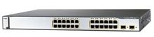 Коммутатор Cisco Catalyst WS-C3750-24PS-S Layer 3, 24 порта 10/100BaseT(PoE). +2SFP 1Gbit 
