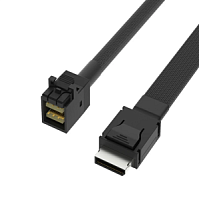 Кабель Oculink (SFF8611-4i) to Mini SAS HD (SFF8643) 0.8м.